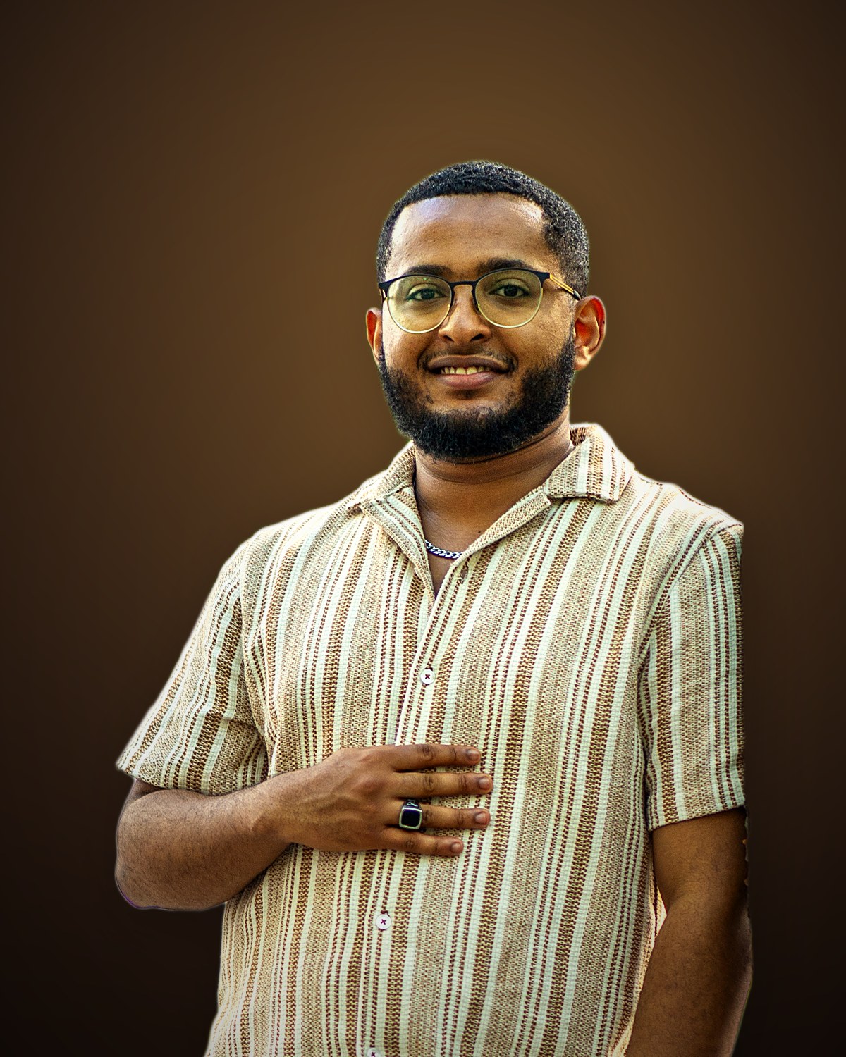 Kaleab, Chief Program Officer of Strong Roots Crisis Helpline